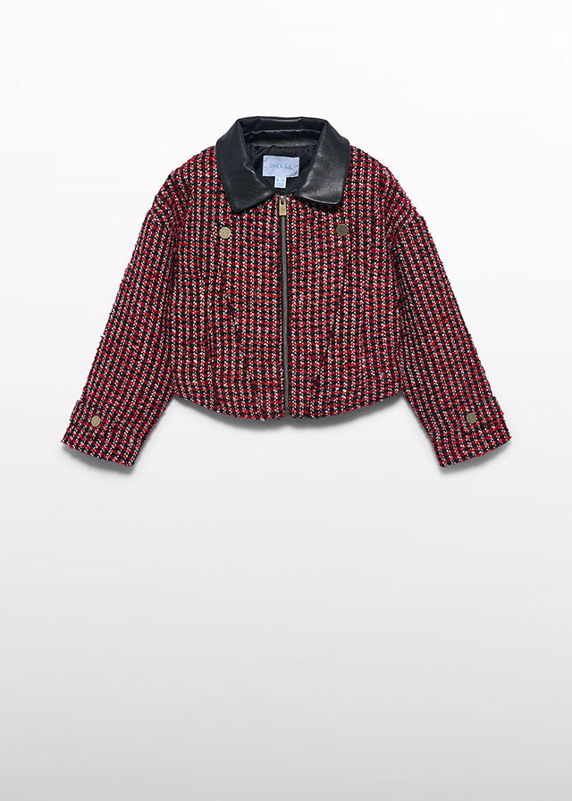 Abel & Lula Tweed Jacket & Skirt Set