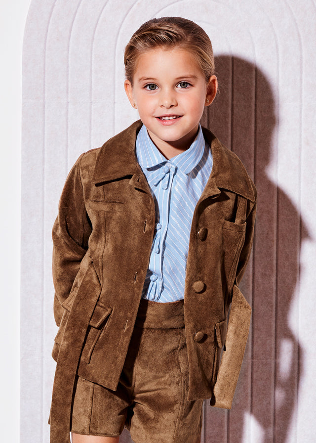Abel & Lula Jacket and Shorts Set