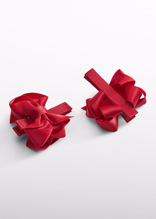 Abel & Lula 2pc Hair Bow Clip Set