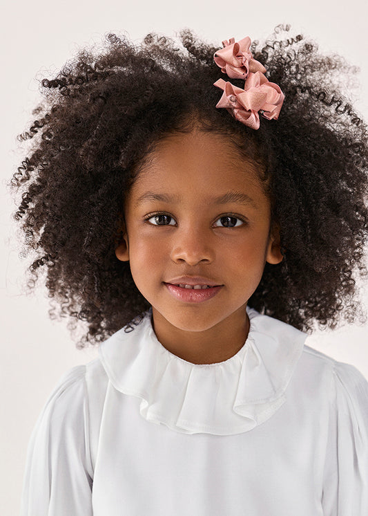 Abel & Lula 2pc Hair Bow Clip Set