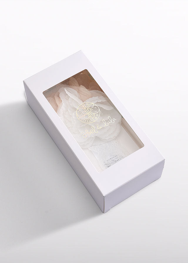 Abel & Lula Lace Headband w/Flowers