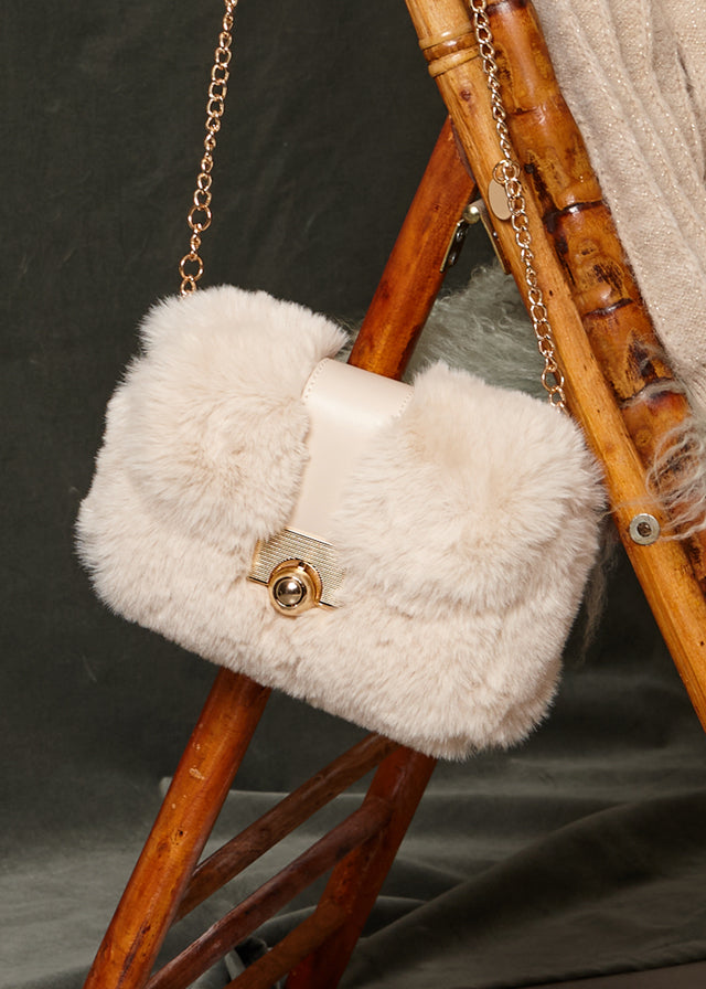 Abel & Lula Faux Fur Purse