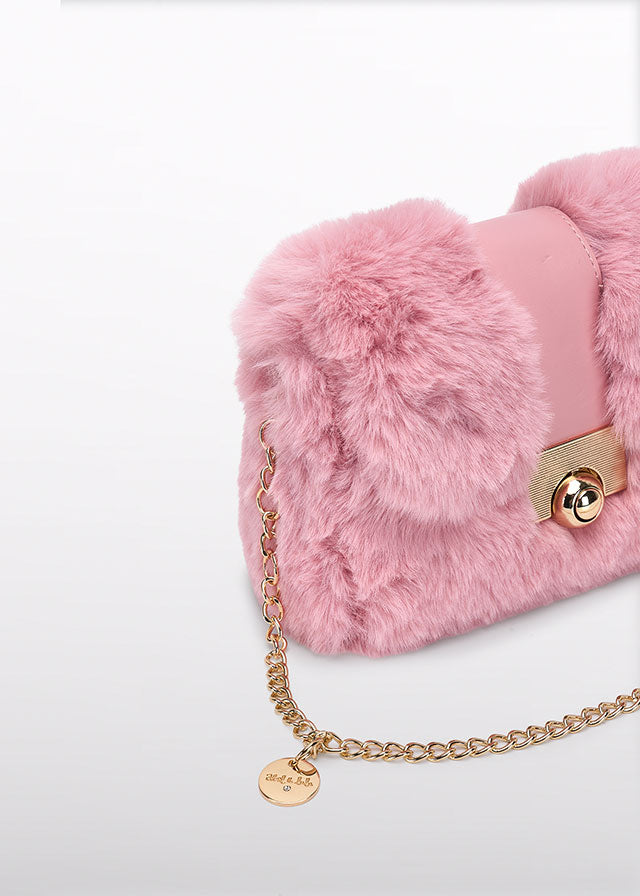 Abel & Lula Faux Fur Purse
