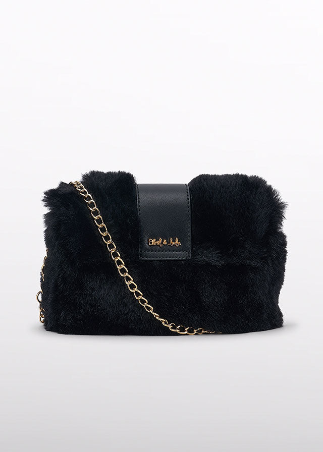 Abel & Lula Faux Fur Purse