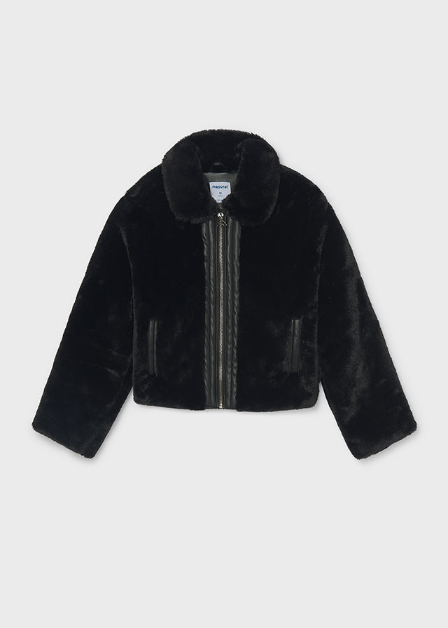 Mayoral Faux Fur Coat