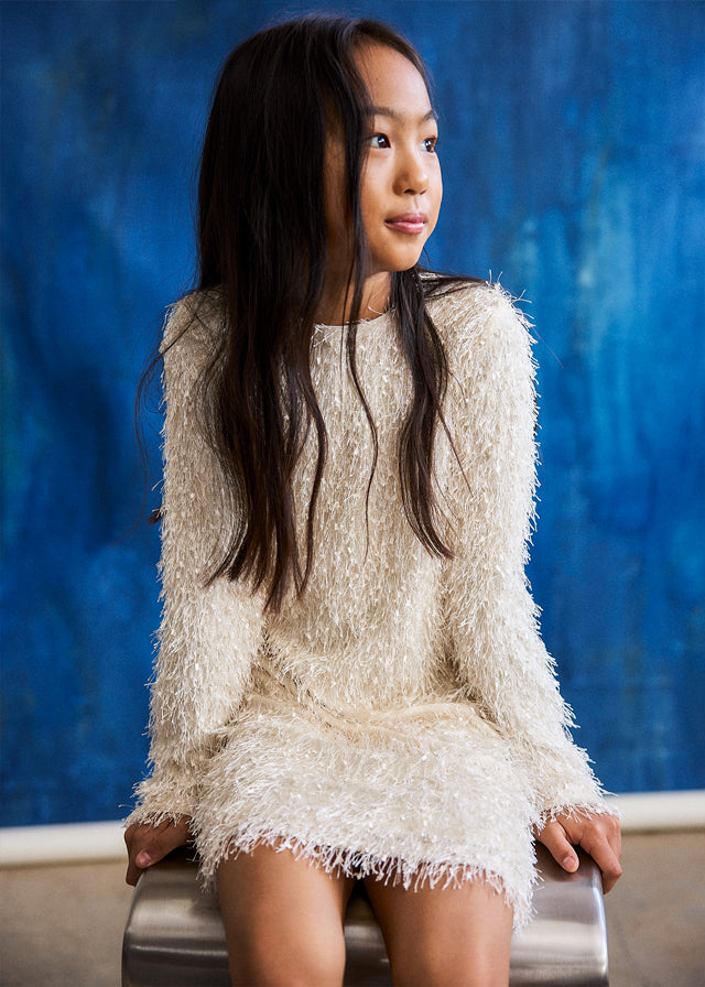 Mayoral Girl Fringe Dress