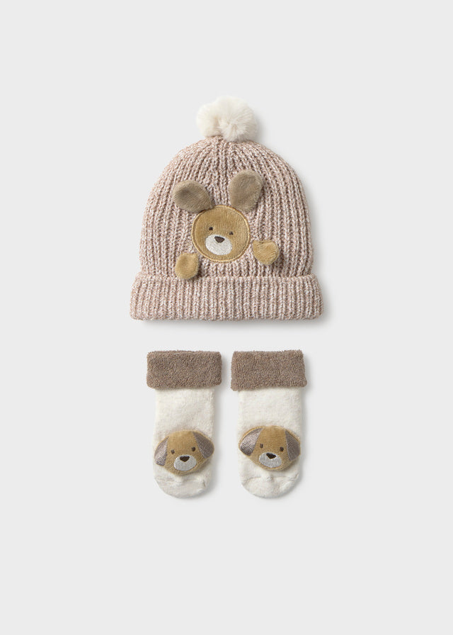 Mayoral Infant Hat & Socks Set