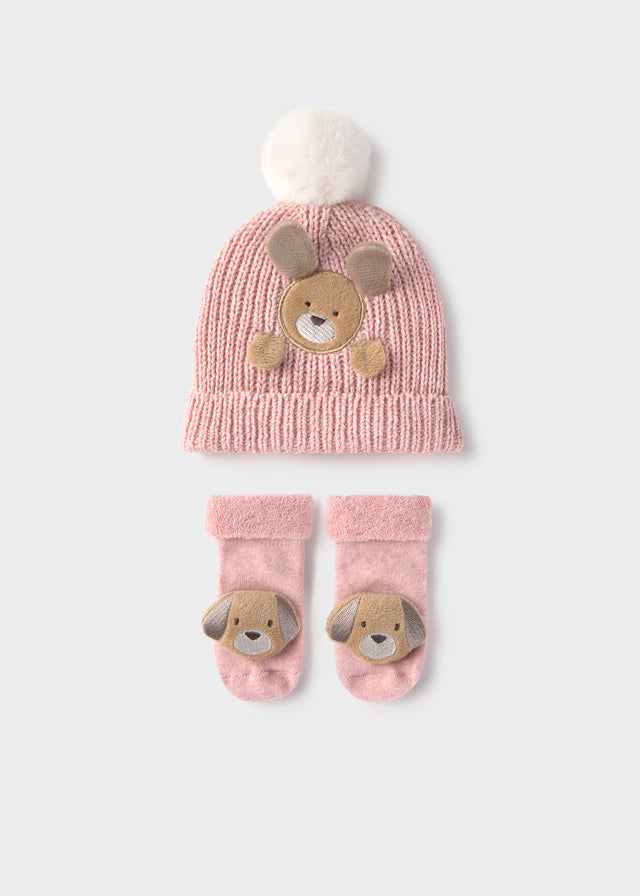 Mayoral Infant Hat & Socks Set