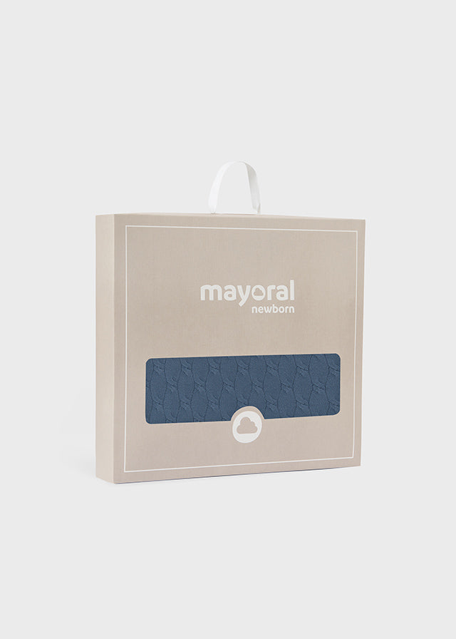 Mayoral Infant Boy Knit Blanket