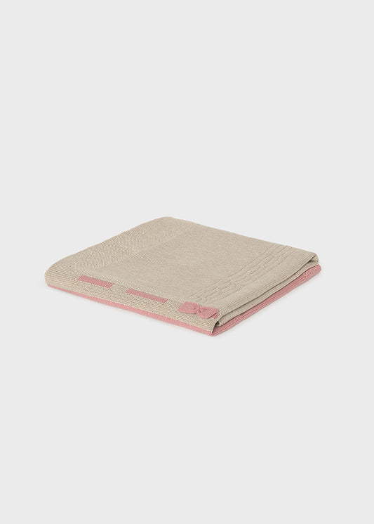 Mayoral Infant Girl Knit Blanket