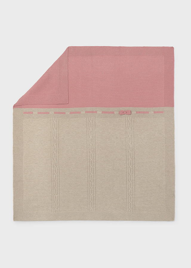 Mayoral Infant Girl Knit Blanket
