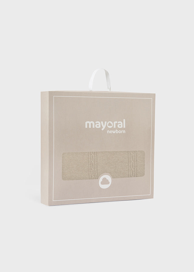 Mayoral Infant Girl Knit Blanket