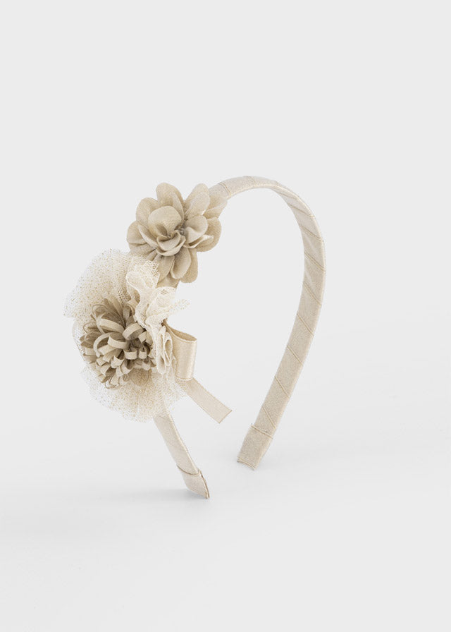 Mayoral Girl Headband w/Flowers
