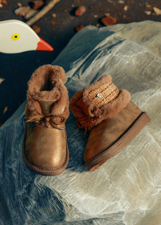 Mayoral Fur Lined Boots