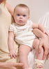 Mayoral Newborn Girl Knit Dungaree and Blouse Set