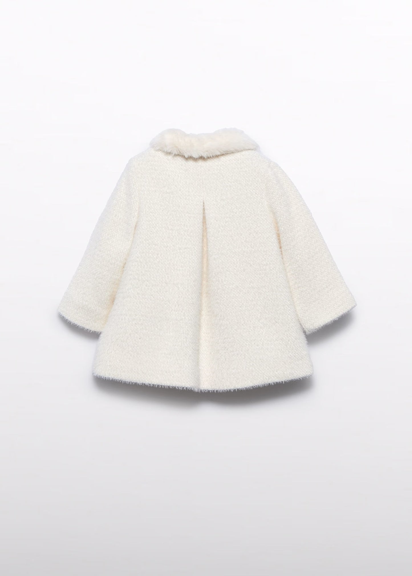 Abel & Lula Baby Girl Textured Knit Coat
