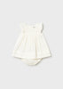 Mayoral Newborn Girl Dress with Bloomers
