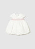 Mayoral Newborn Girl Dress with Bloomers
