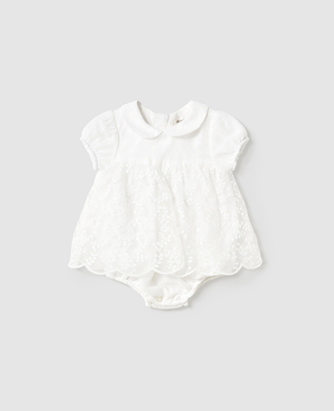 Mayoral Newborn Romper Special Occasions
