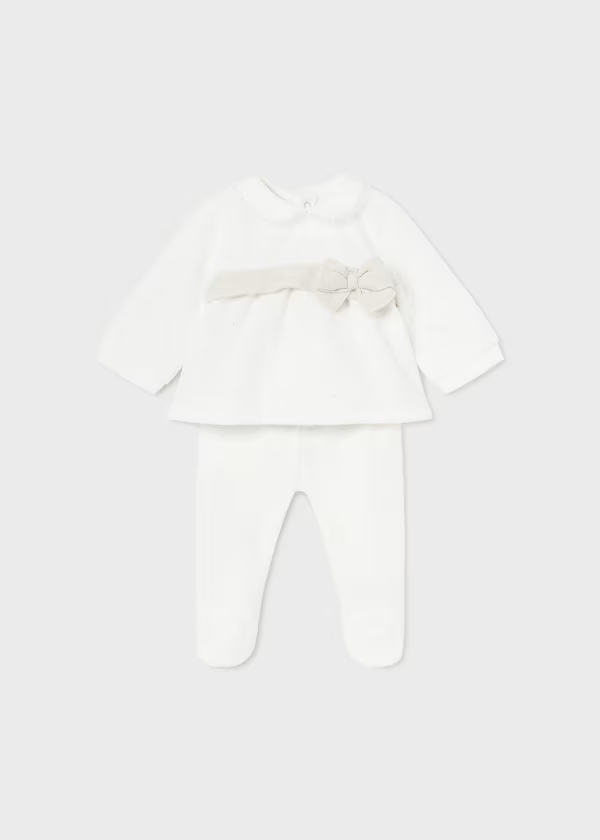 Mayoral 2pc Velour Outfit