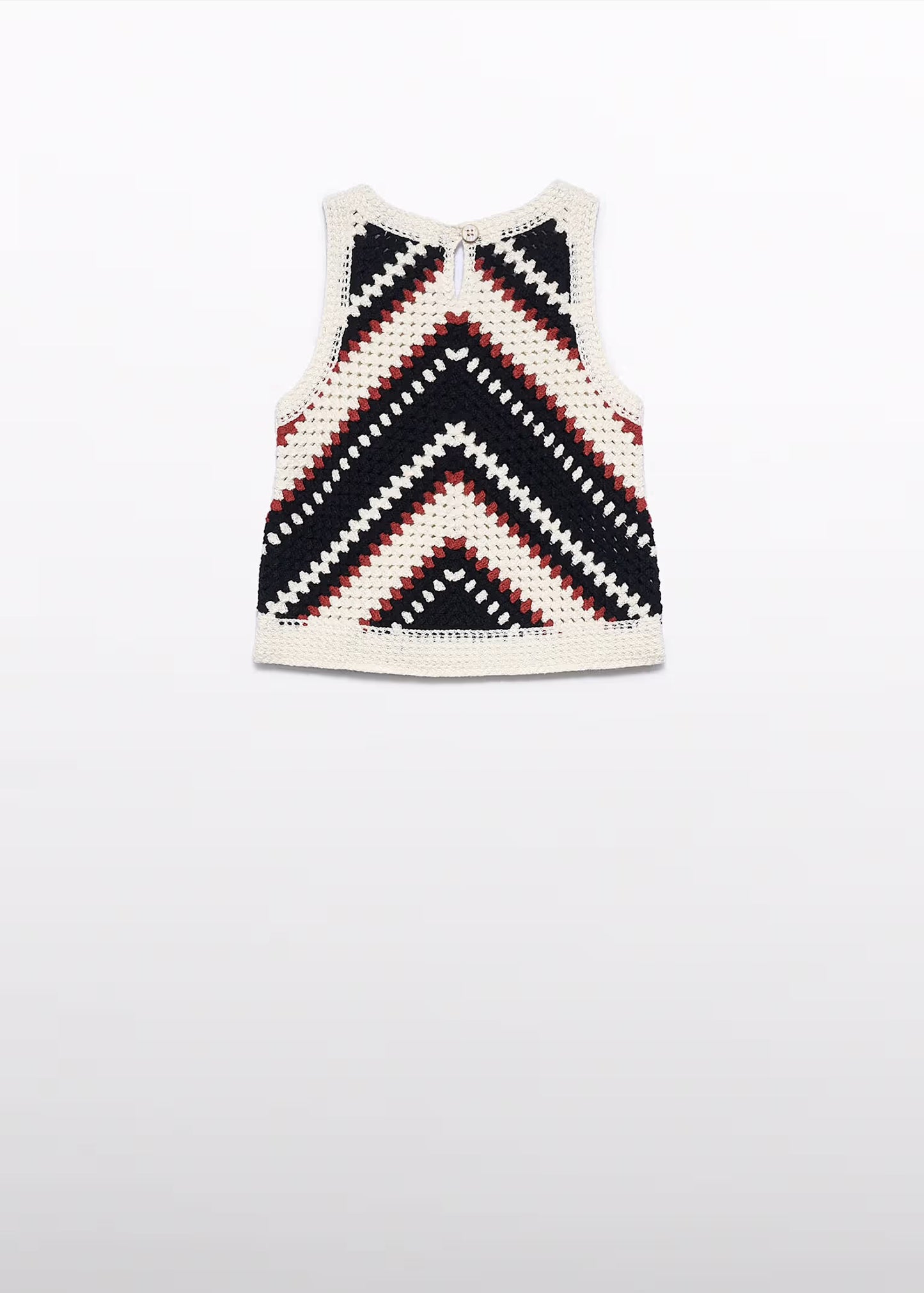 Abel & Lula Girl Crochet Top/Girl Pants Set