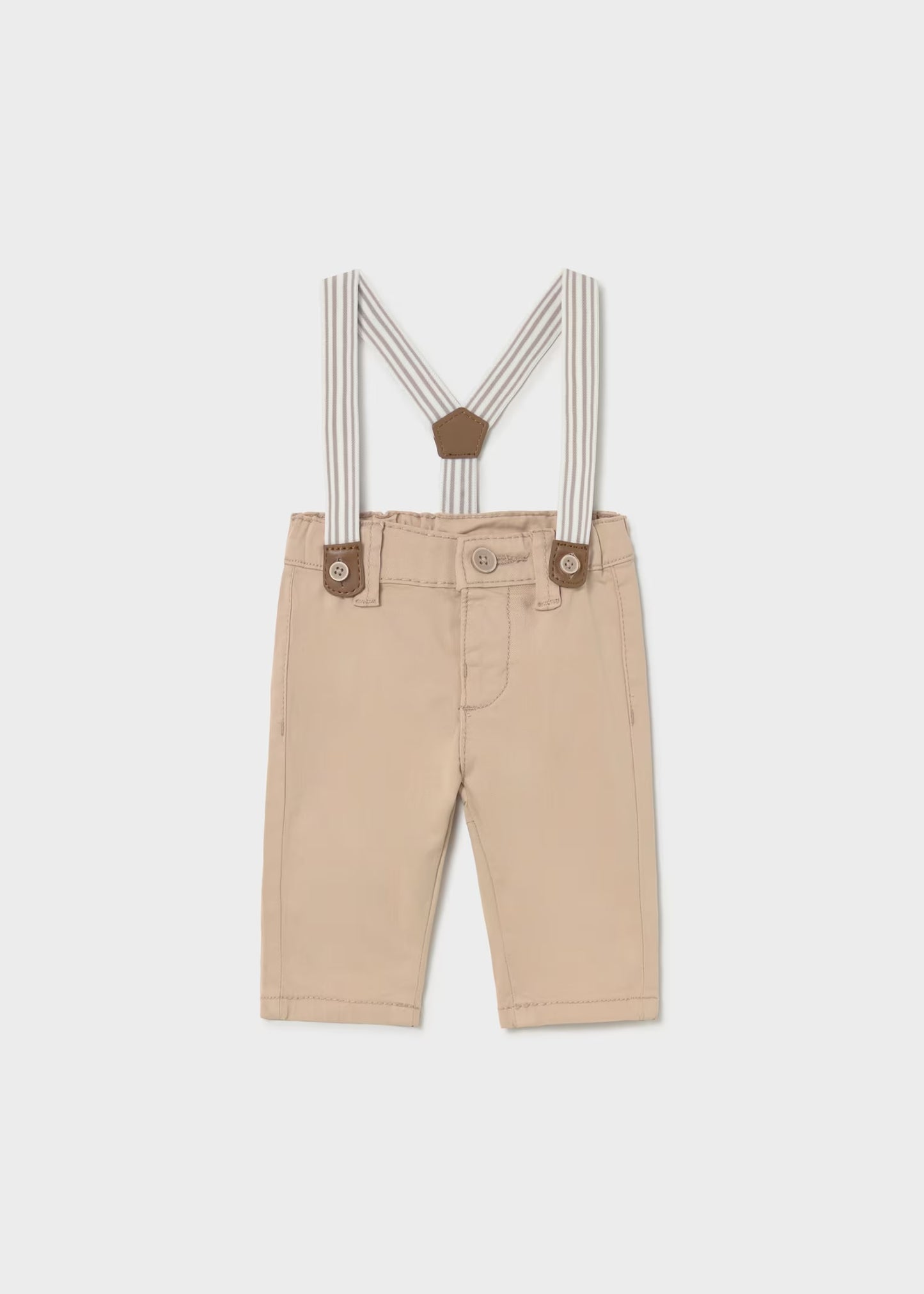 Mayoral Newborn Boy Bow-tie Shirt/Pants with Suspenders