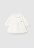 Mayoral Newborn Girl Tulle and Knit Dress