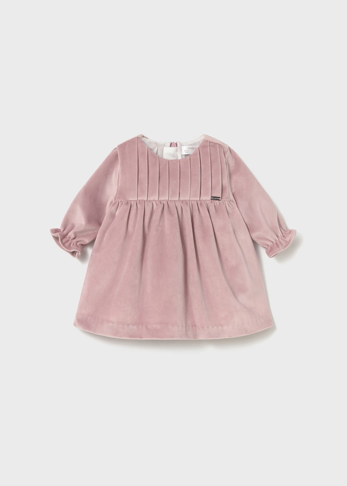 Mayoral Newborn Girl Velvet Dress