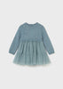 Mayoral Baby Knit and Tulle Dress
