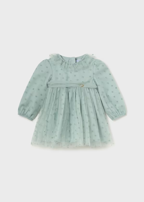 Mayoral P.Dot Tulle Dress