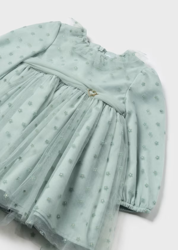 Mayoral P.Dot Tulle Dress