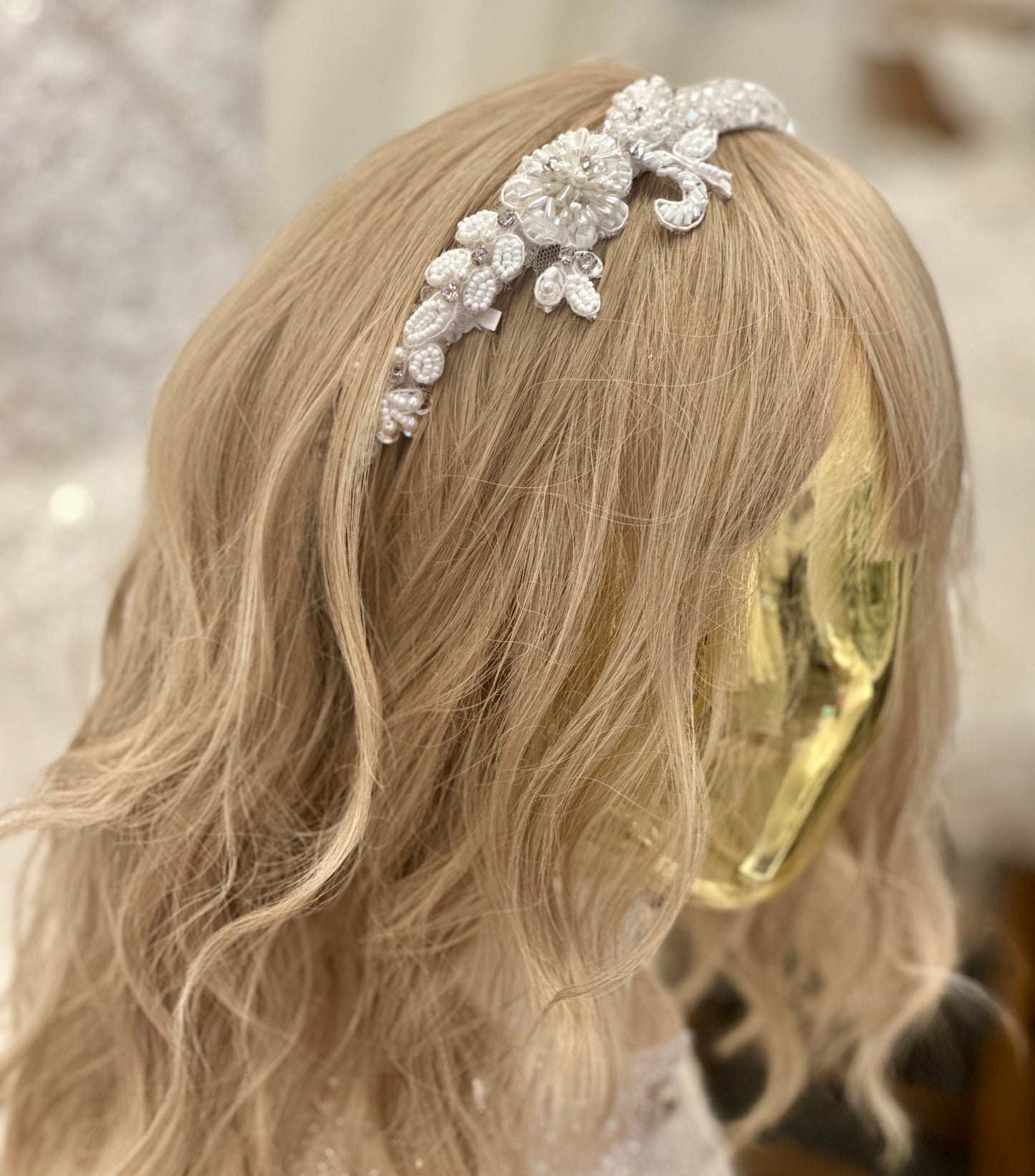 Crystal Headband w/Applique