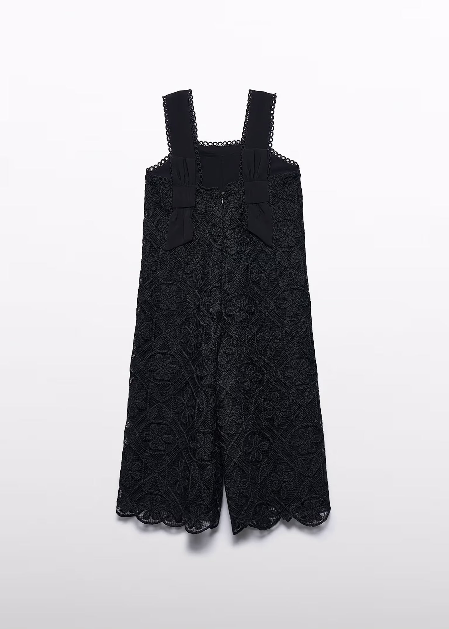 Abel & Lula Girl Guipure Culotte Jumpsuit