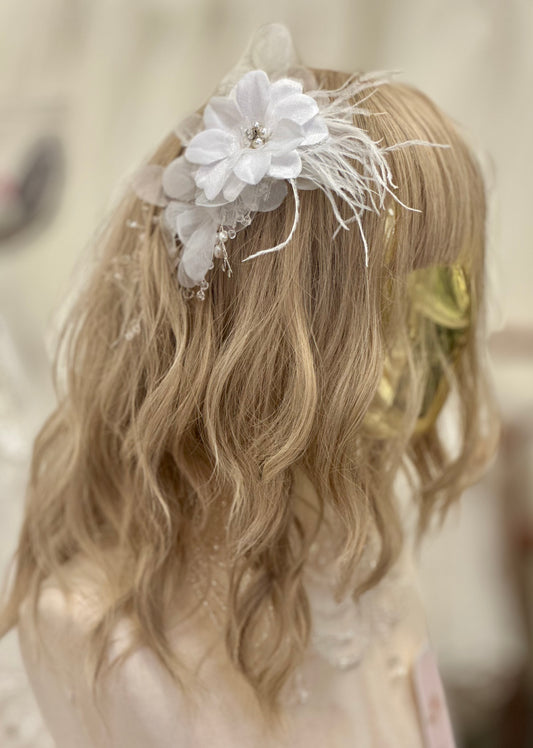 Girls Floral Comb