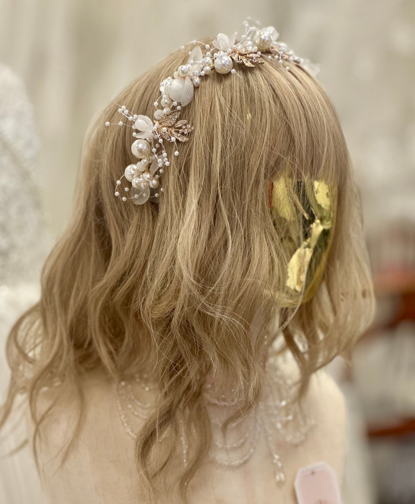 Pearl Beaded Headpiece