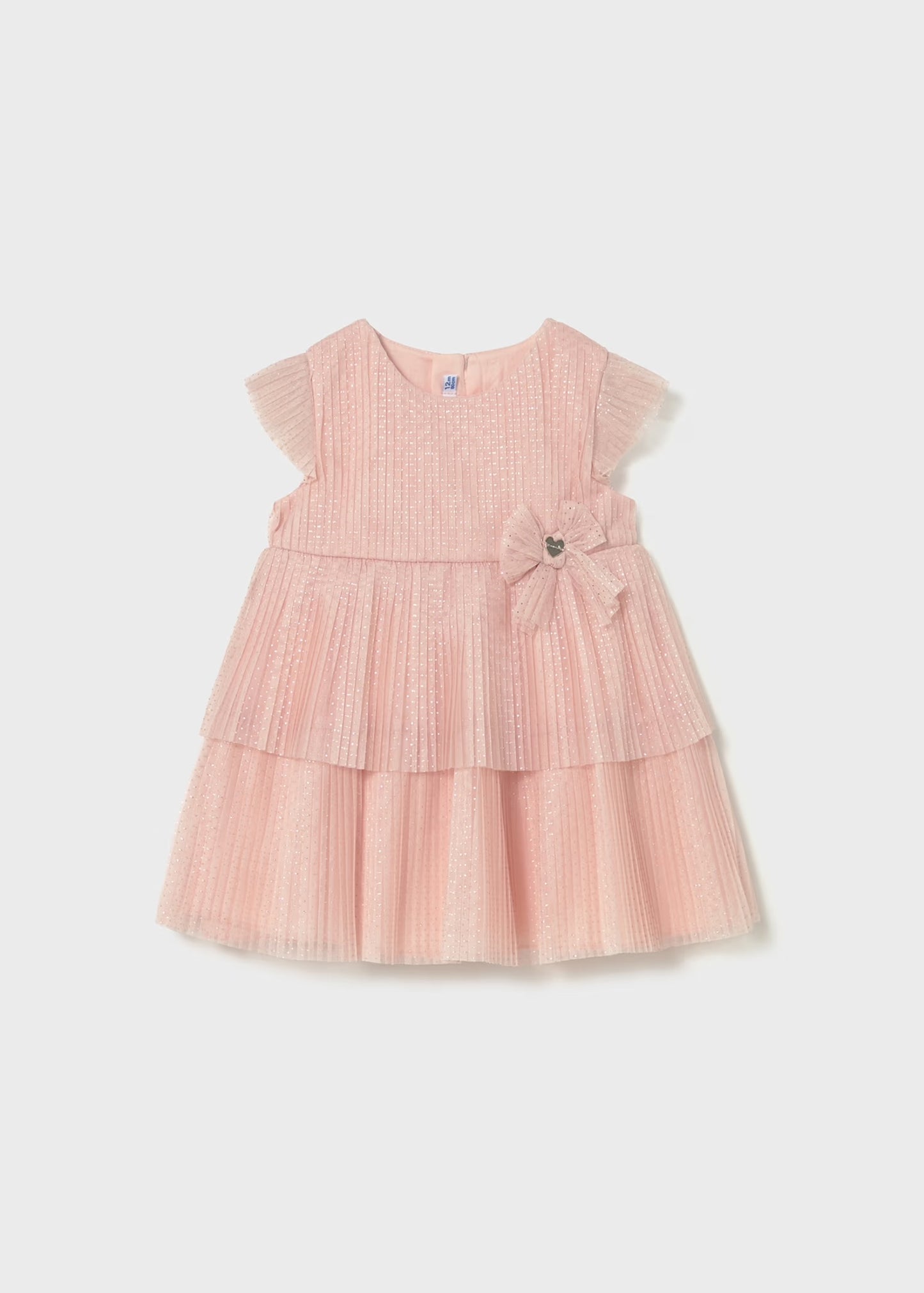 Mayoral Baby Pleated Tulle Dress