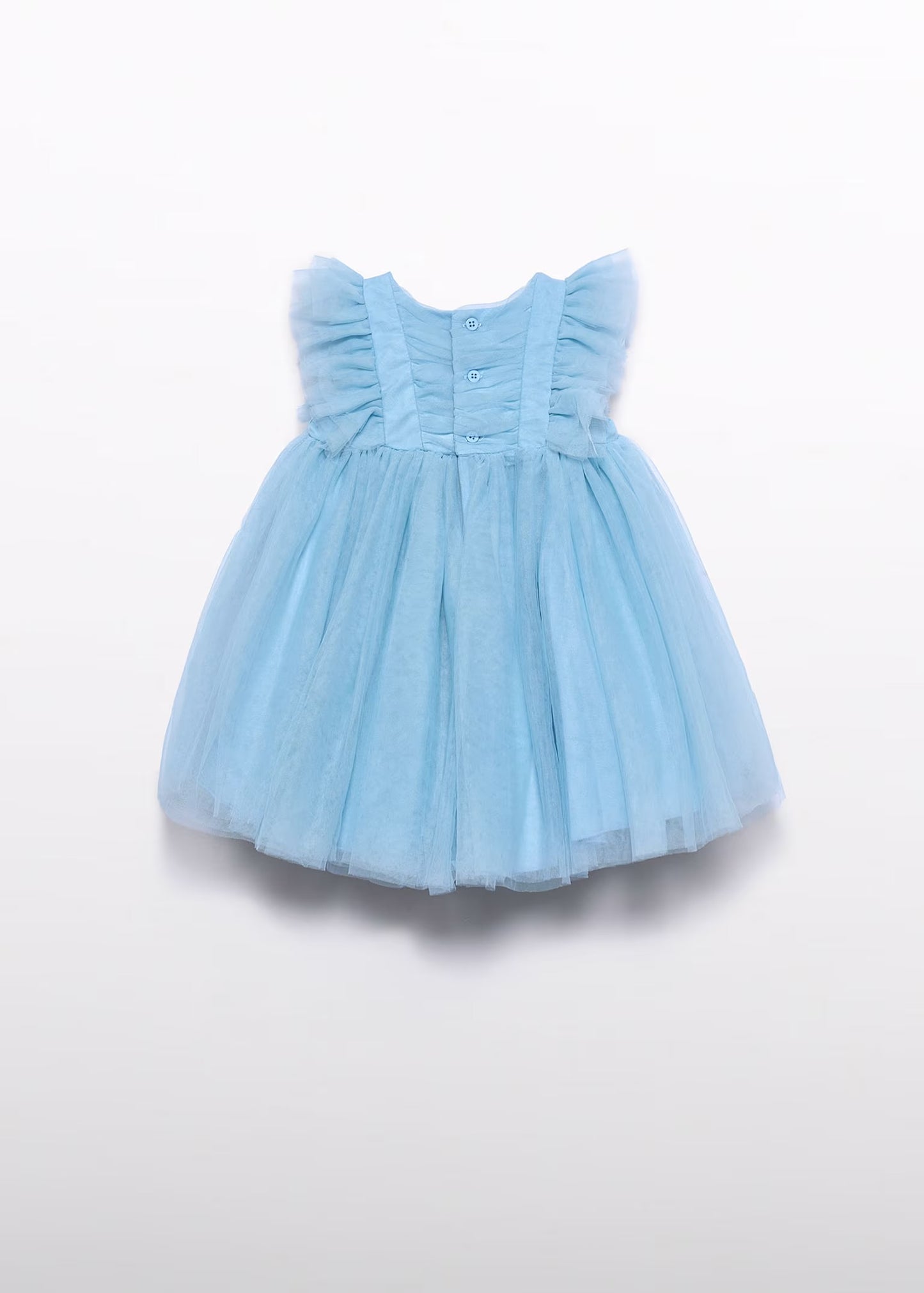Abel & Lula Baby Ruffled Tulle Dress