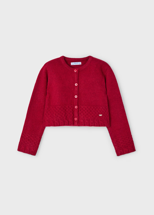 Abel & Lula Sweater & Plaid Skirt Set