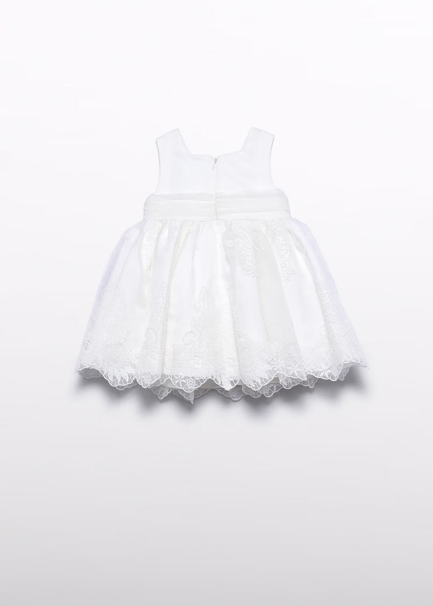 Abel & Lula Baby Embroidered Organza Dress