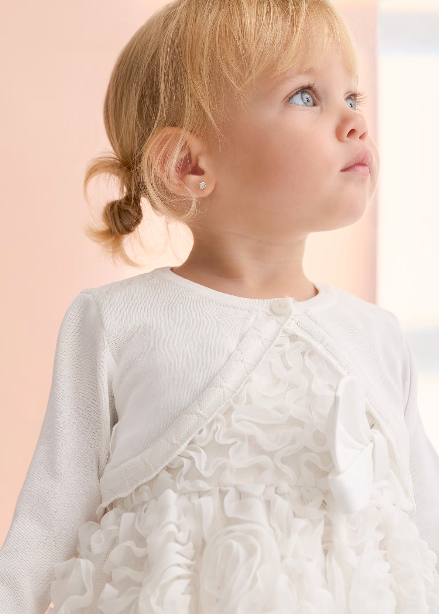 Abel & Lula Baby Knit Crop Cardigan