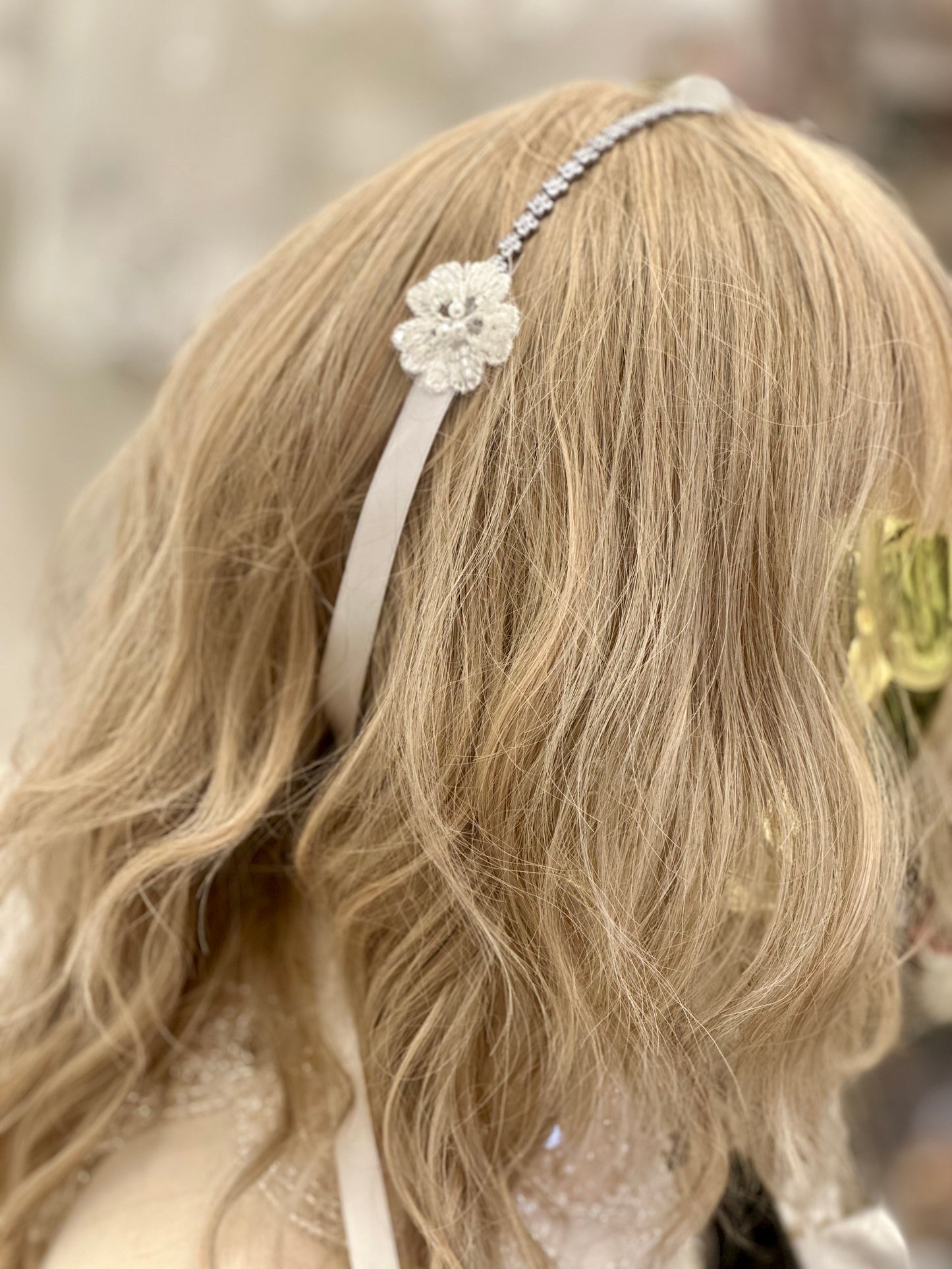 Floral Rhinestone Headband