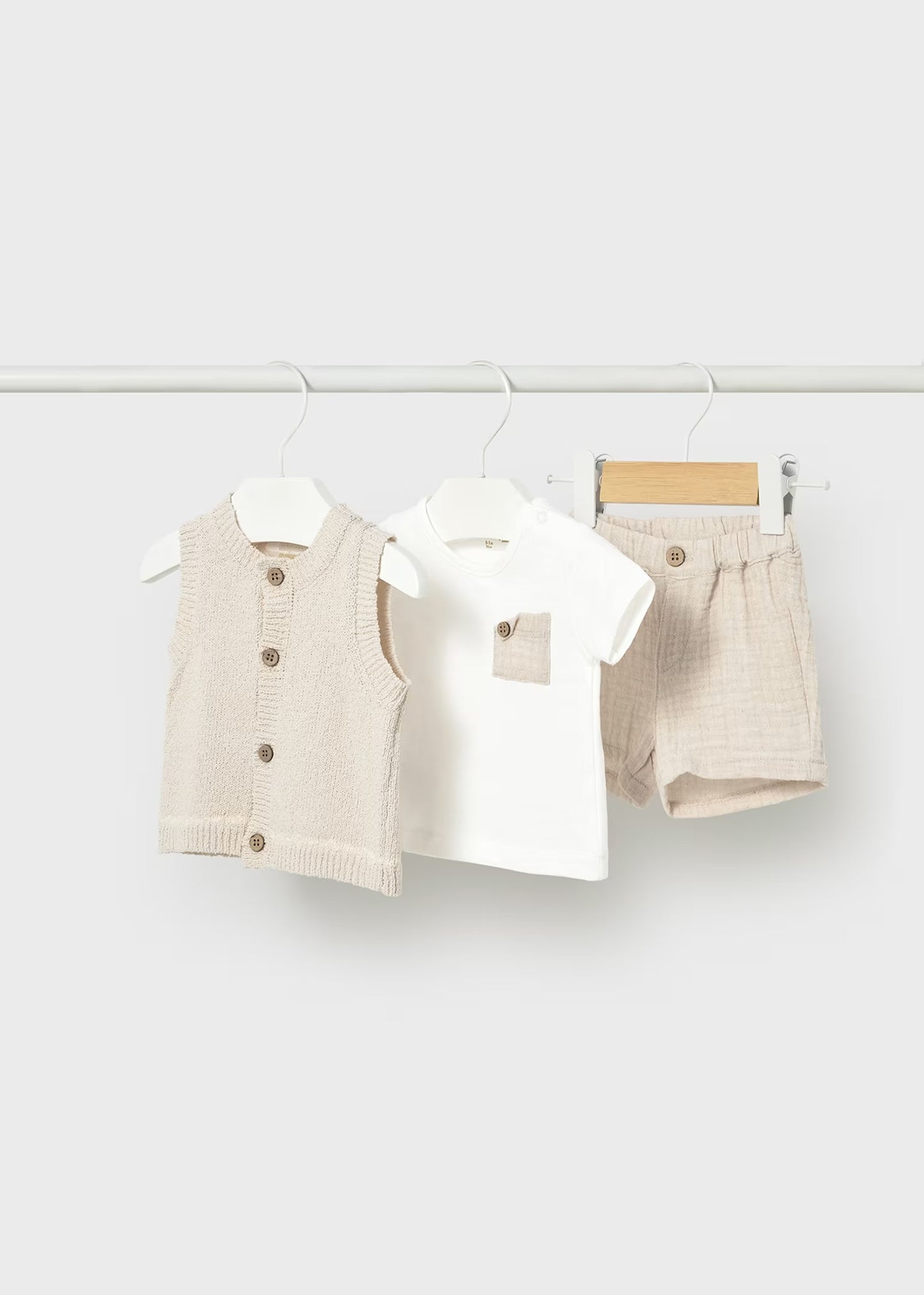 Mayoral Newborn Boy 3-Piece Set