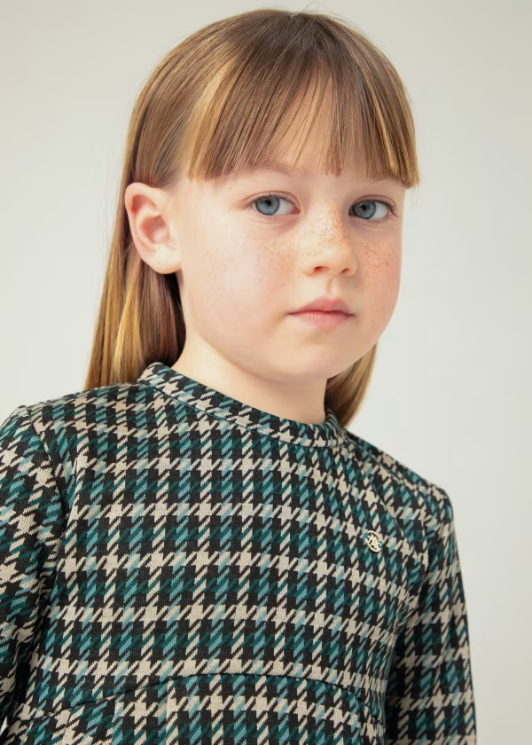 Mayoral Houndstooth Dress