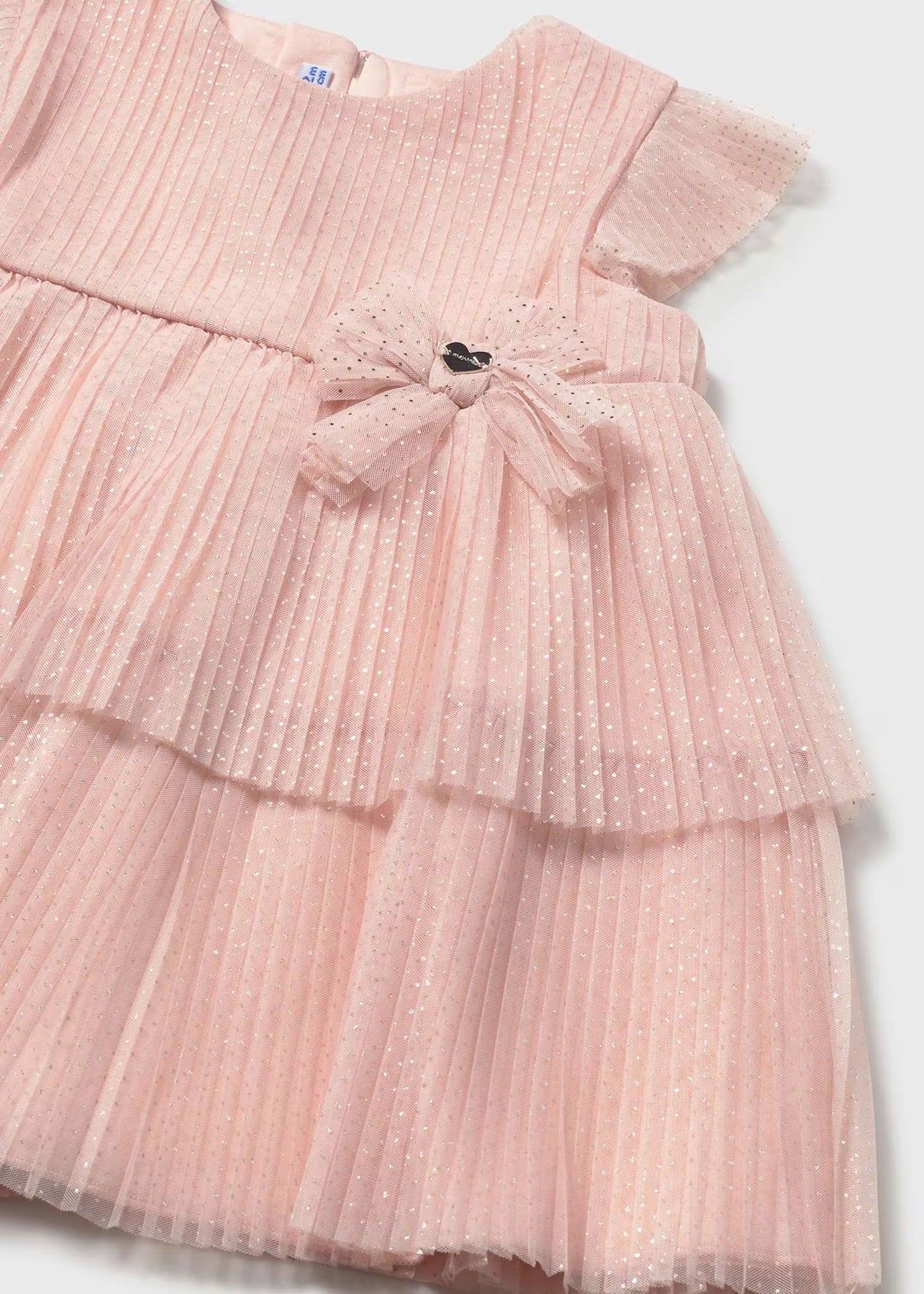 Mayoral Baby Pleated Tulle Dress