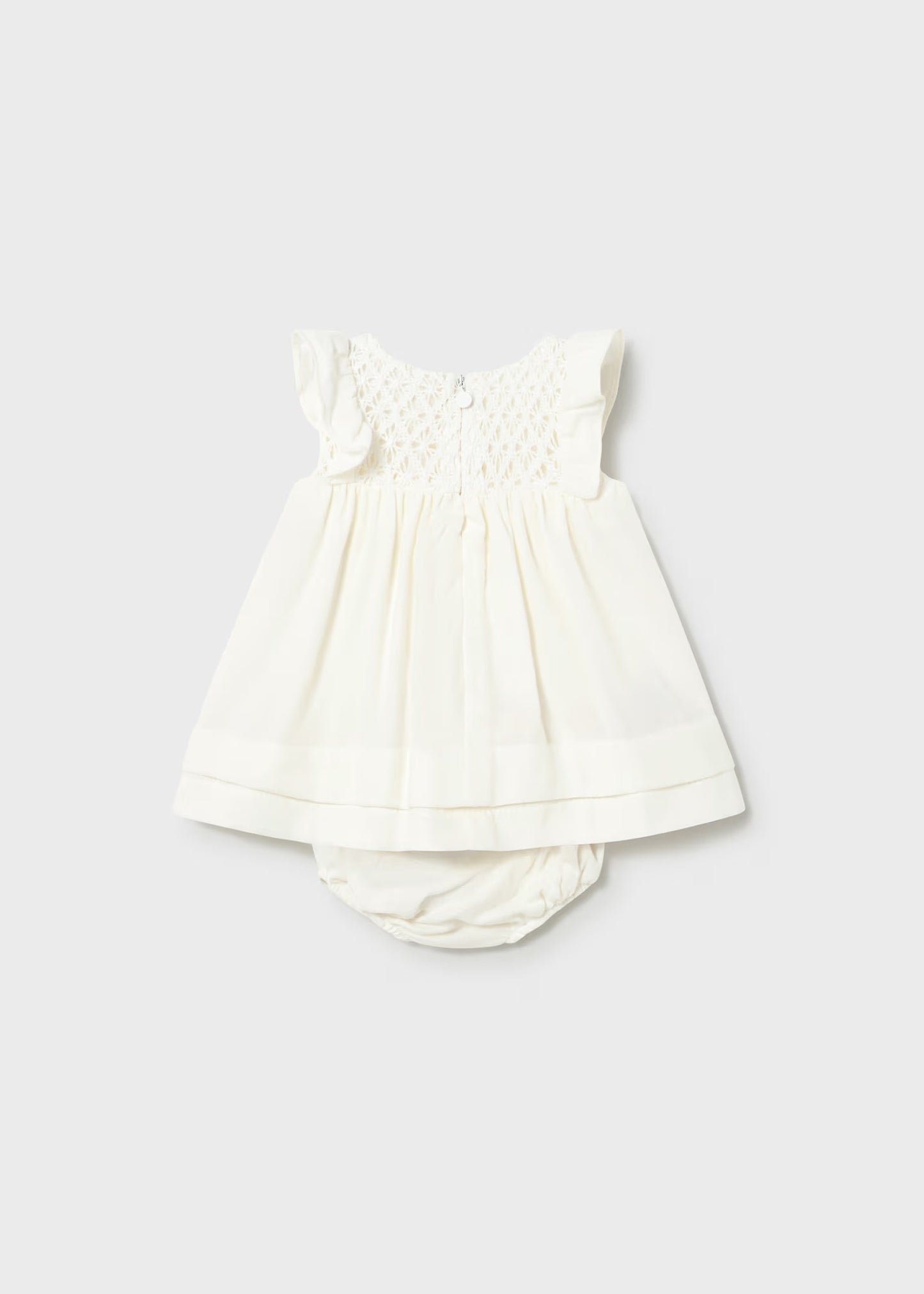 Mayoral Newborn Girl Dress with Bloomers