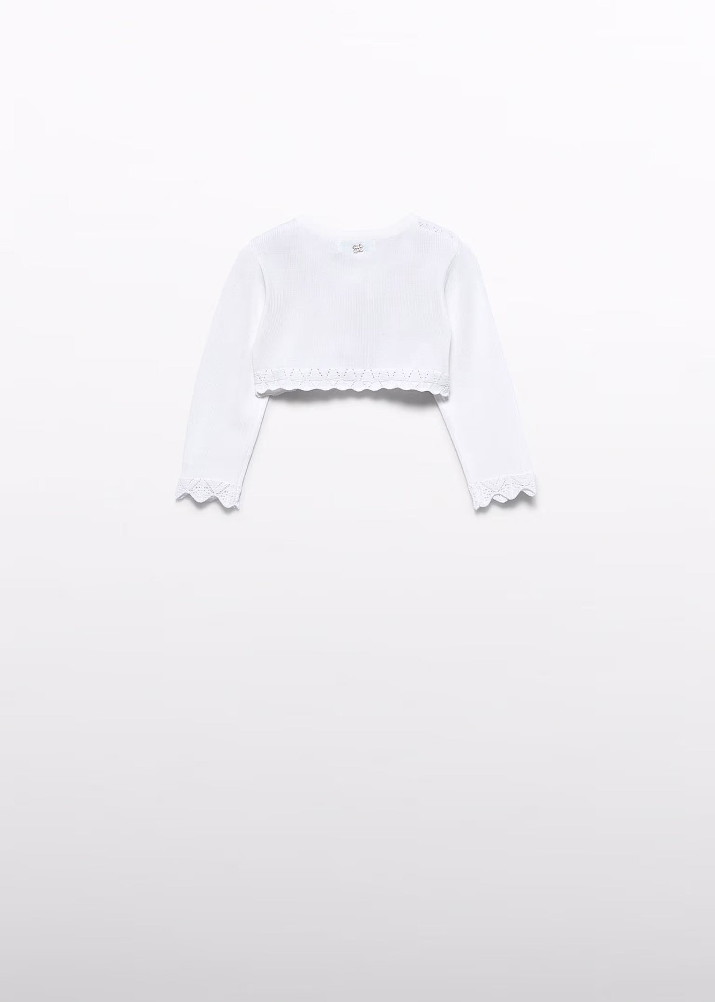 Abel & Lula Baby Knit Crop Cardigan