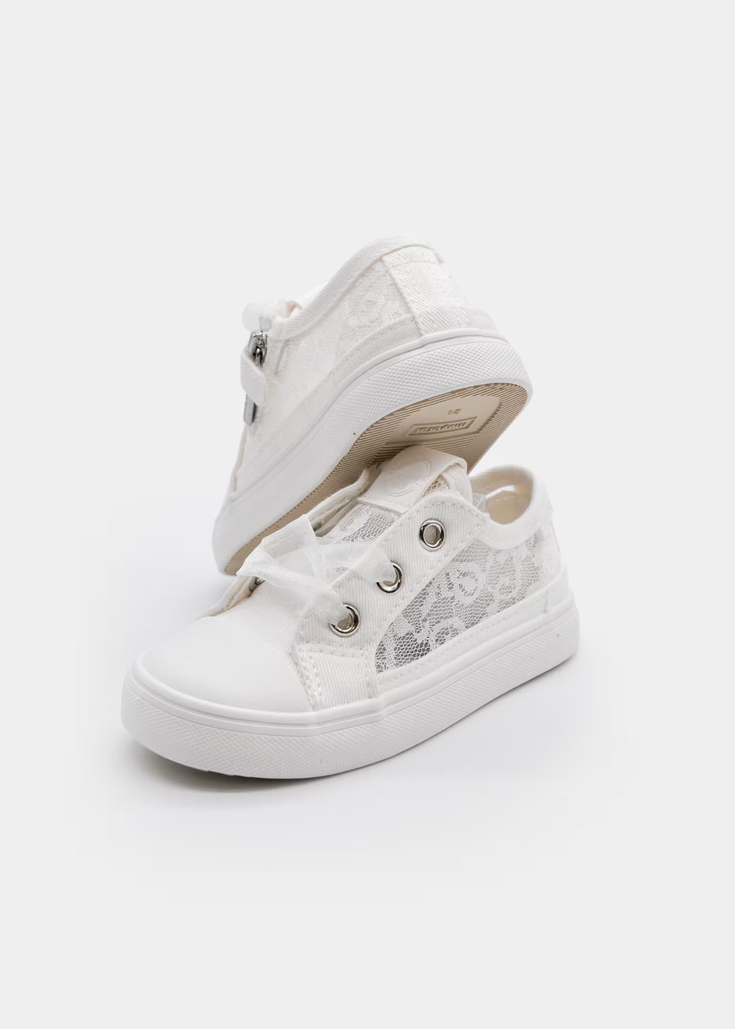 Mayoral Baby Girl Bow Sneakers