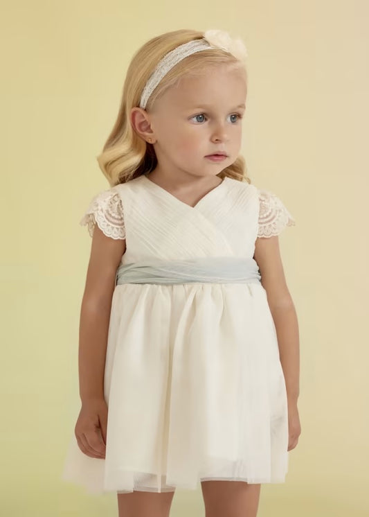 Abel & Lula Pleated Tulle Dress