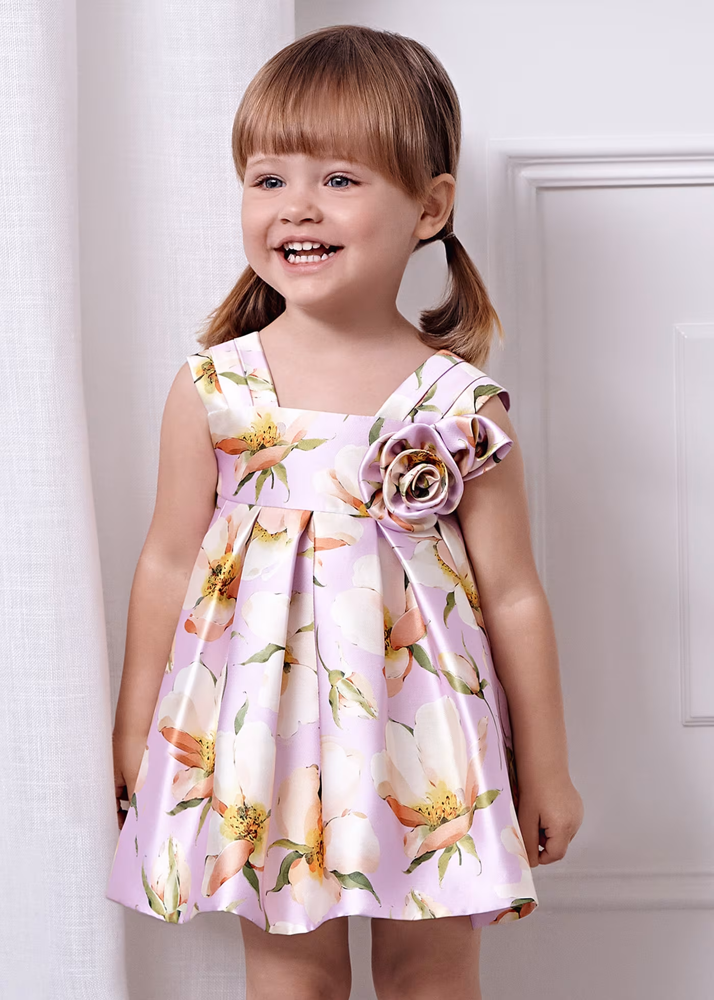 Abel & Lula Baby Mikado Print Dress
