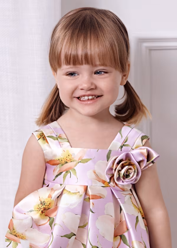 Abel & Lula Baby Mikado Print Dress